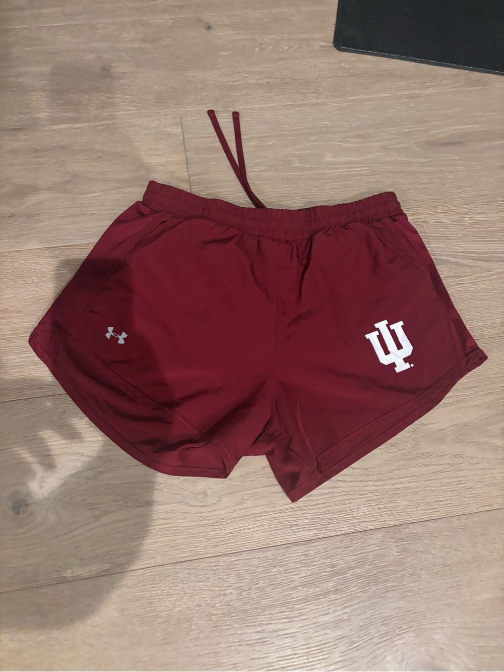 Under Armour Women’s Indiana University Maroon Athletic Shorts